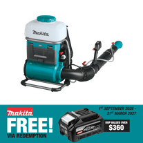 Makita XGT Cordless Backpack Mist Blower Brushless 15L 40v - Bare Tool