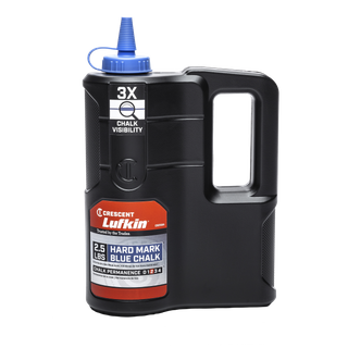 Crescent Chalk Line Refill Blue Hard Mark 1.15kg/2.5lb