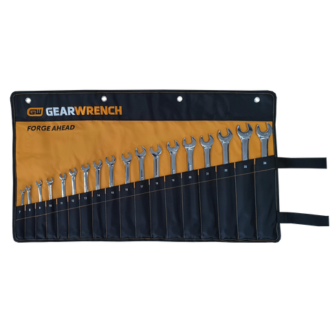 GEARWRENCH Wrench Spanner Set Metric Long Pattern 18pc