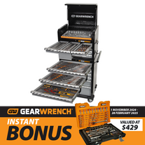 GEARWRENCH Combination Toolkit 234pc + 26In Tool Chest & Trolley