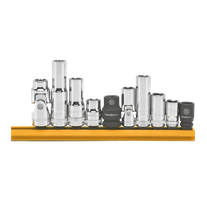 GEARWRENCH Socket Set 1/4 & 3/8in Dr 10mm 10pc