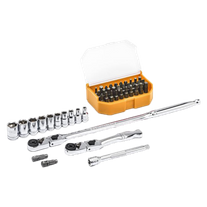 GEARWRENCH Slim Head Ratchet 1/4in Set 45Pc