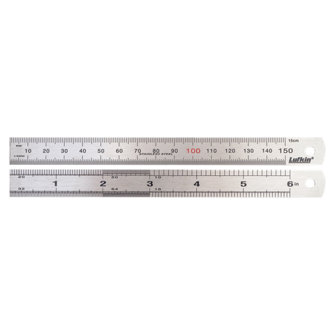 Crescent Lufkin Stainless Steel Ruler 150mm