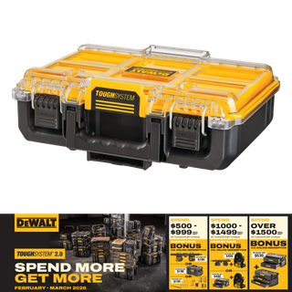 DEWALT TOUGHSYSTEM 2.0 Half Width Organiser