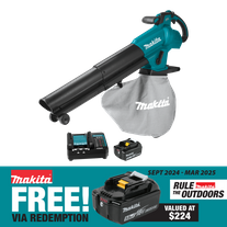 Makita LXT Cordless Blower/Vacuum Brushless 18V 5Ah