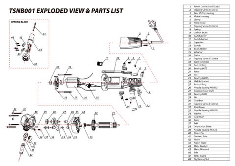 ToolShed Carbon Brush Set (pair) for TSNB001