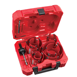Milwaukee BIG HAWG Carbide Teeth Holesaw Set 10pc