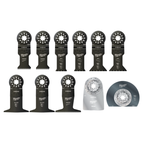 Milwaukee STARLOCK Multi Tool Blade Set 11pc