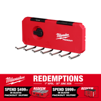 Milwaukee PACKOUT 7 Hook Tool Rack