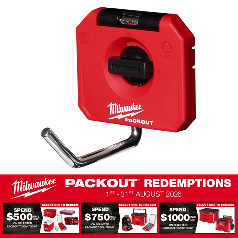 Milwaukee PACKOUT 4in Single Tool Hook