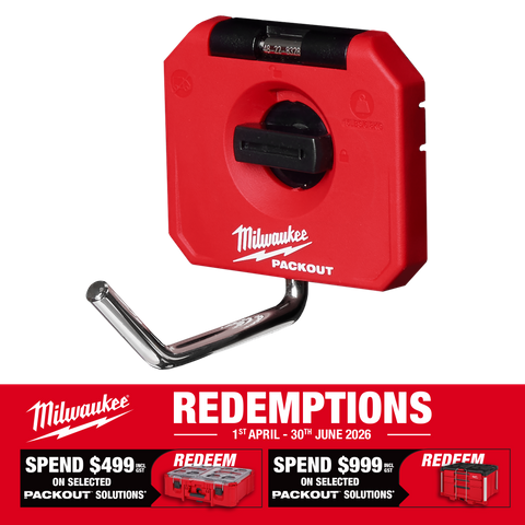 Milwaukee PACKOUT 4in Single Tool Hook