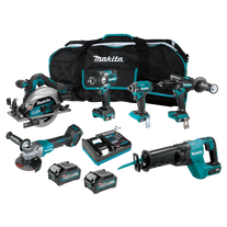 Makita XGT Cordless Combo Kit Brushless 201G 6pc 40V 4Ah