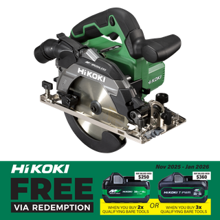 HiKOKI Cordless Circular Saw Brushless 165mm 36V -  Bare Tool