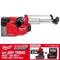 Milwaukee M12 Hammer Vac Dust Extractor 12v - Bare Tool