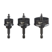 Milwaukee SHOCKWAVE Holesaw Set Thin Wall 3pc