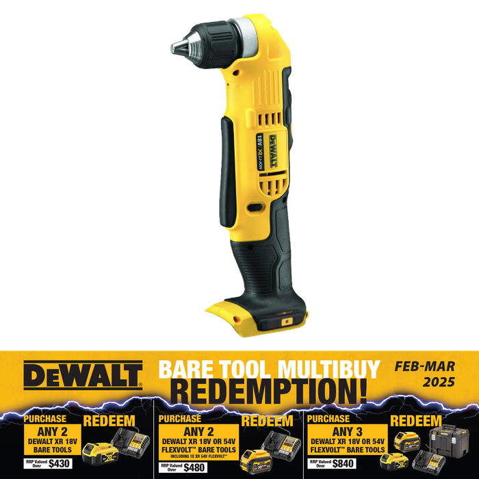 Dewalt 18v right angle drill sale