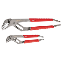 Milwaukee Straight Jaw Plier Set 2pc