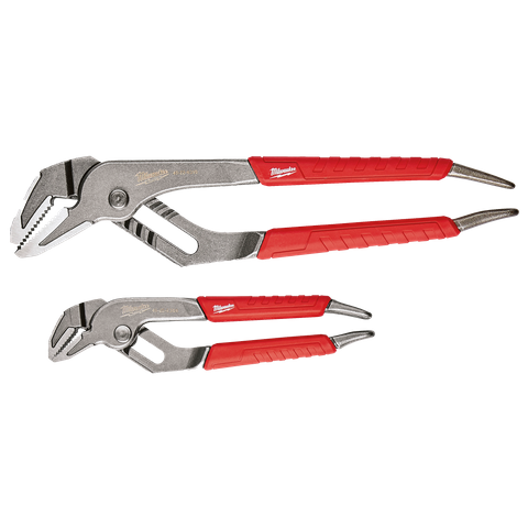 Milwaukee Straight Jaw Plier Set 2pc