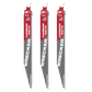 Milwaukee WRECKER Carbide Teeth Recip Blade 230mm 6tpi 3pk