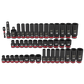 Milwaukee SHOCKWAVE Deep Impact Socket Set 3/8In Dr Metric 43pc