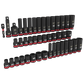 Milwaukee SHOCKWAVE Deep Impact Socket Set 3/8In Dr Metric 43pc