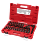 Milwaukee SHOCKWAVE Deep Impact Socket Set 3/8In Dr Metric 43pc