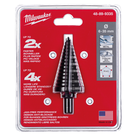 Milwaukee Step Drill 6 - 35mm