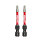 Milwaukee SHOCKWAVE Impact Bit #1 Square 50mm 2pk