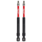 Milwaukee SHOCKWAVE Impact Bit #2 Square 89mm 2pk