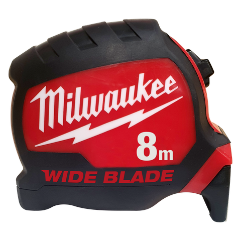 Milwaukee Tape Measure 8m Wide Blade