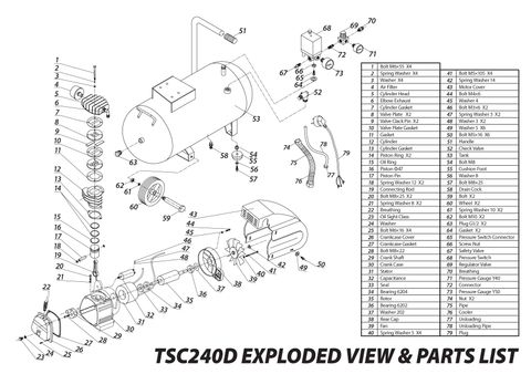 ToolShed Air Filter (Metal) for TSC240D