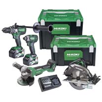 HiKOKI MultiVolt Cordless Combo Kit Brushless 4pc 36v