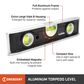 Crescent Lufkin Aluminium Torpedo Level 230mm