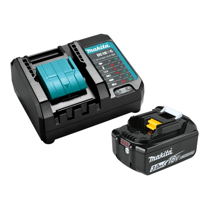 Kit batería Makita 18v-3h - bl1830b - 1 batería + 1 cargador de batería.