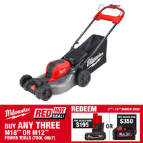 Milwaukee M18 FUEL Cordless Lawn Mower Self Propelled 460mm 2x18V - Bare Tool