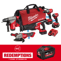 Milwaukee M18 FUEL ONE-KEY Cordless Brushless 5pc Kit 5A3 18v 5Ah