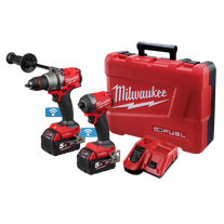 Milwaukee M18 FUEL ONE-KEY Cordless Hammer Drill & Impact Driver 2A3 18v 5Ah