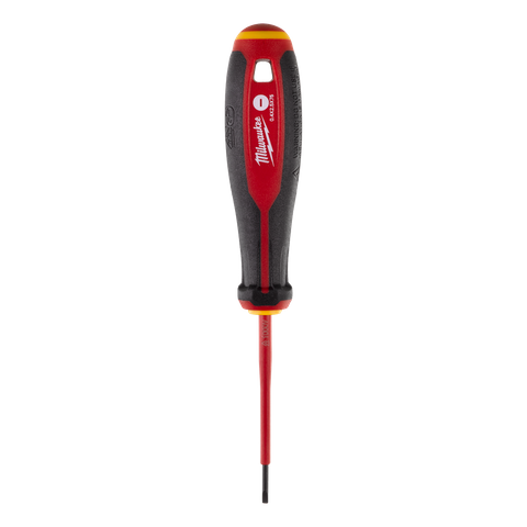 Milwaukee VDE Electrical Screwdriver Slotted 2.5mm x 75mm