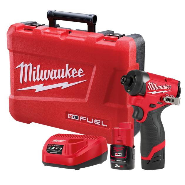 Buy Milwaukee M12 FUEL Impact Driver Brushless Gen2 12v 2Ah online in