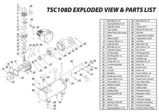 ToolShed Top Gasket for TSC108D