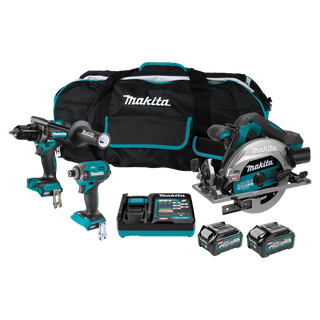 Makita XGT Cordless Combo Kit Brushless 3pc 40V 2.5/4Ah