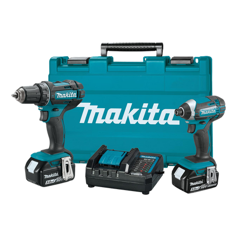 Makita LXT Cordless Drill Driver and Impact Driver 18V 5Ah