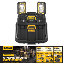 DEWALT TOUGHSYSTEM 2.0 Task Box and Light 18v - Bare Tool