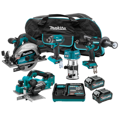 Makita XGT Cordless Combo Kit Brushless 5pc 40V 4Ah