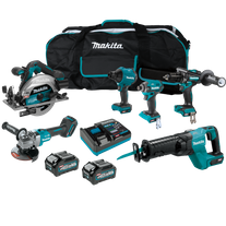 Makita XGT Cordless Combo Kit Brushless 205G 6pc 40V 4Ah
