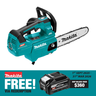 Makita XGT Cordless Chainsaw Brushless Top Handle 250mm 40V - Bare Tool