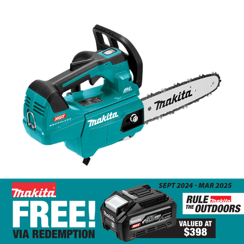 Makita XGT Cordless Chainsaw Brushless Top Handle 250mm 40V - Bare Tool