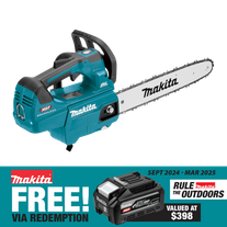 Makita XGT Cordless Chainsaw Brushless Top Handle 350mm 40V - Bare Tool