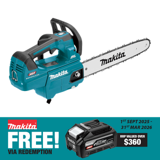 Makita XGT Cordless Chainsaw Brushless Top Handle 350mm 40V - Bare Tool