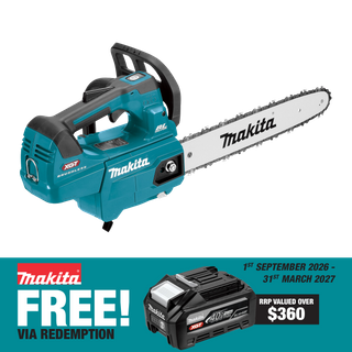 Makita XGT Cordless Chainsaw Brushless Top Handle 350mm 40V - Bare Tool